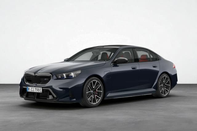 Bmw M5 Carbon Black Metallic Color Image